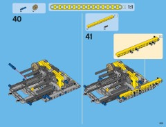 LEGO 42009 instructions page 259 – build guide