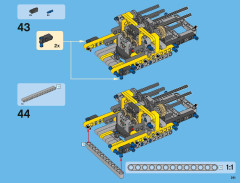 LEGO 42009 instructions page 261 – build guide