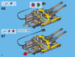 LEGO 42009 instructions page 278 – build guide