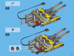 LEGO 42009 instructions page 279 – build guide