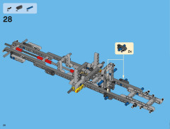 LEGO 42009 instructions page 28 – build guide