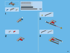 LEGO 42009 instructions page 287 – build guide