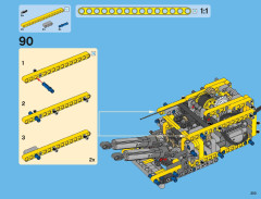 LEGO 42009 instructions page 303 – build guide