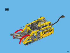LEGO 42009 instructions page 309 – build guide