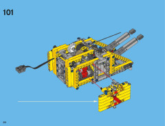 LEGO 42009 instructions page 318 – build guide