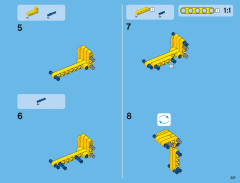 LEGO 42009 instructions page 327 – build guide
