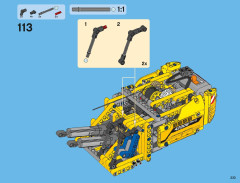 LEGO 42009 instructions page 333 – build guide