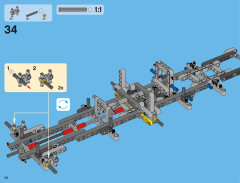 LEGO 42009 instructions page 34 – build guide