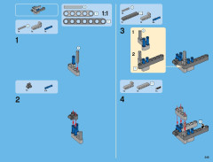 LEGO 42009 instructions page 345 – build guide