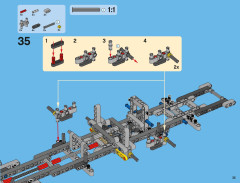 LEGO 42009 instructions page 35 – build guide
