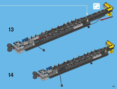 LEGO 42009 instructions page 357 – build guide