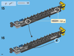 LEGO 42009 instructions page 358 – build guide