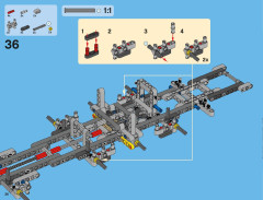 LEGO 42009 instructions page 36 – build guide