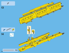 LEGO 42009 instructions page 376 – build guide