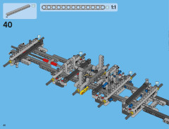 LEGO 42009 instructions page 40 – build guide