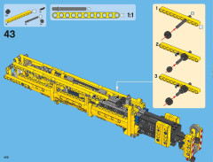 LEGO 42009 instructions page 402 – build guide