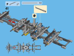 LEGO 42009 instructions page 41 – build guide