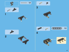 LEGO 42009 instructions page 417 – build guide