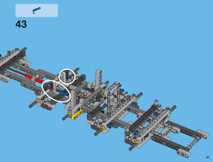 LEGO 42009 instructions page 43 – build guide