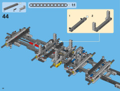 LEGO 42009 instructions page 44 – build guide