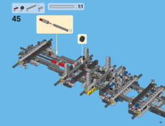 LEGO 42009 instructions page 45 – build guide