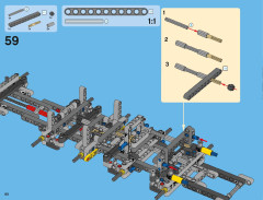 LEGO 42009 instructions page 60 – build guide