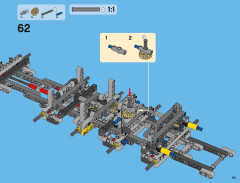 LEGO 42009 instructions page 63 – build guide