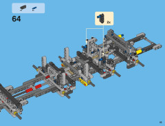 LEGO 42009 instructions page 65 – build guide