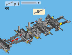 LEGO 42009 instructions page 67 – build guide