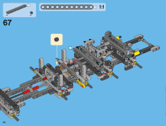 LEGO 42009 instructions page 68 – build guide