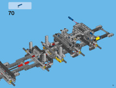 LEGO 42009 instructions page 71 – build guide