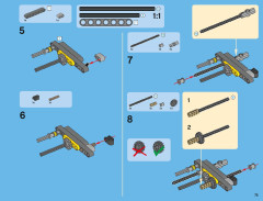LEGO 42009 instructions page 75 – build guide