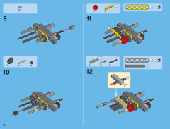 LEGO 42009 instructions page 76 – build guide