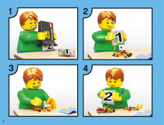 LEGO 42009 instructions page 8 – build guide