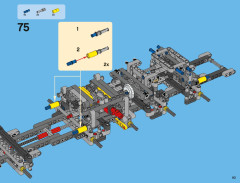 LEGO 42009 instructions page 83 – build guide