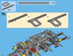 LEGO 42009 instructions page 84 – build guide