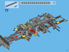 LEGO 42009 instructions page 85 – build guide