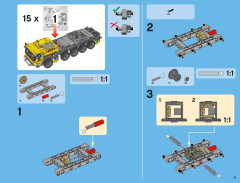 LEGO 42009 instructions page 9 – build guide