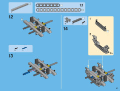 LEGO 42009 instructions page 97 – build guide