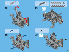 LEGO 42009 instructions page 99 – build guide