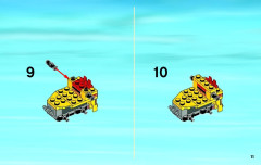 LEGO 4201 instructions page 11 – build guide