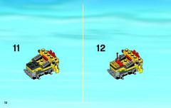 LEGO 4201 instructions page 12 – build guide