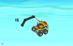 LEGO 4201 instructions page 14 – build guide