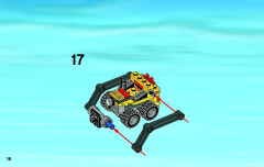 LEGO 4201 instructions page 16 – build guide