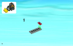 LEGO 4201 instructions page 6 – build guide