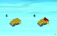 LEGO 4201 instructions page 9 – build guide