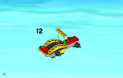 LEGO 4201 instructions page 10 – build guide