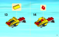 LEGO 4201 instructions page 11 – build guide