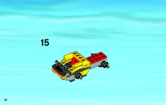 LEGO 4201 instructions page 12 – build guide