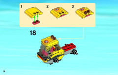 LEGO 4201 instructions page 14 – build guide
